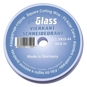 ProGlass Drut do wycinania VKD, kwadrat 0,6 x 0,6 mm, 44 m na plastikowej szpuli