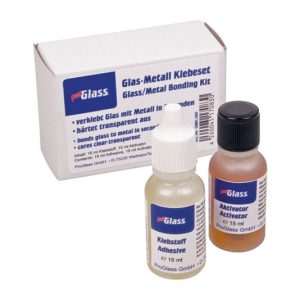 Zestaw do klejenia Szkło/Metal ProGlass (15 ml kleju, 15 ml aktywatora)